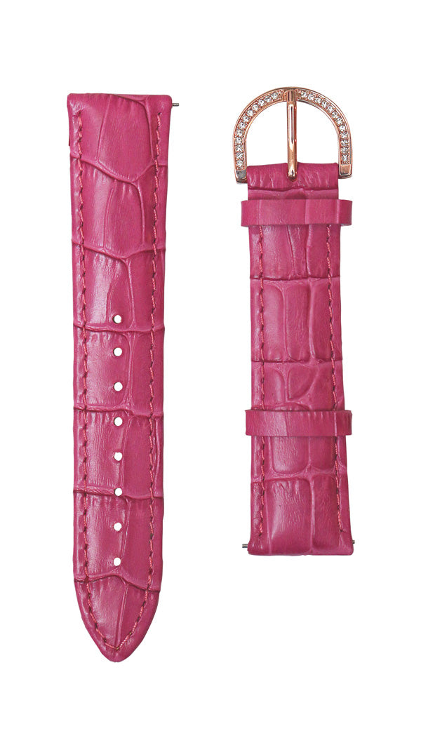 BELT 46MM PINK x GOLD <革ベルト>