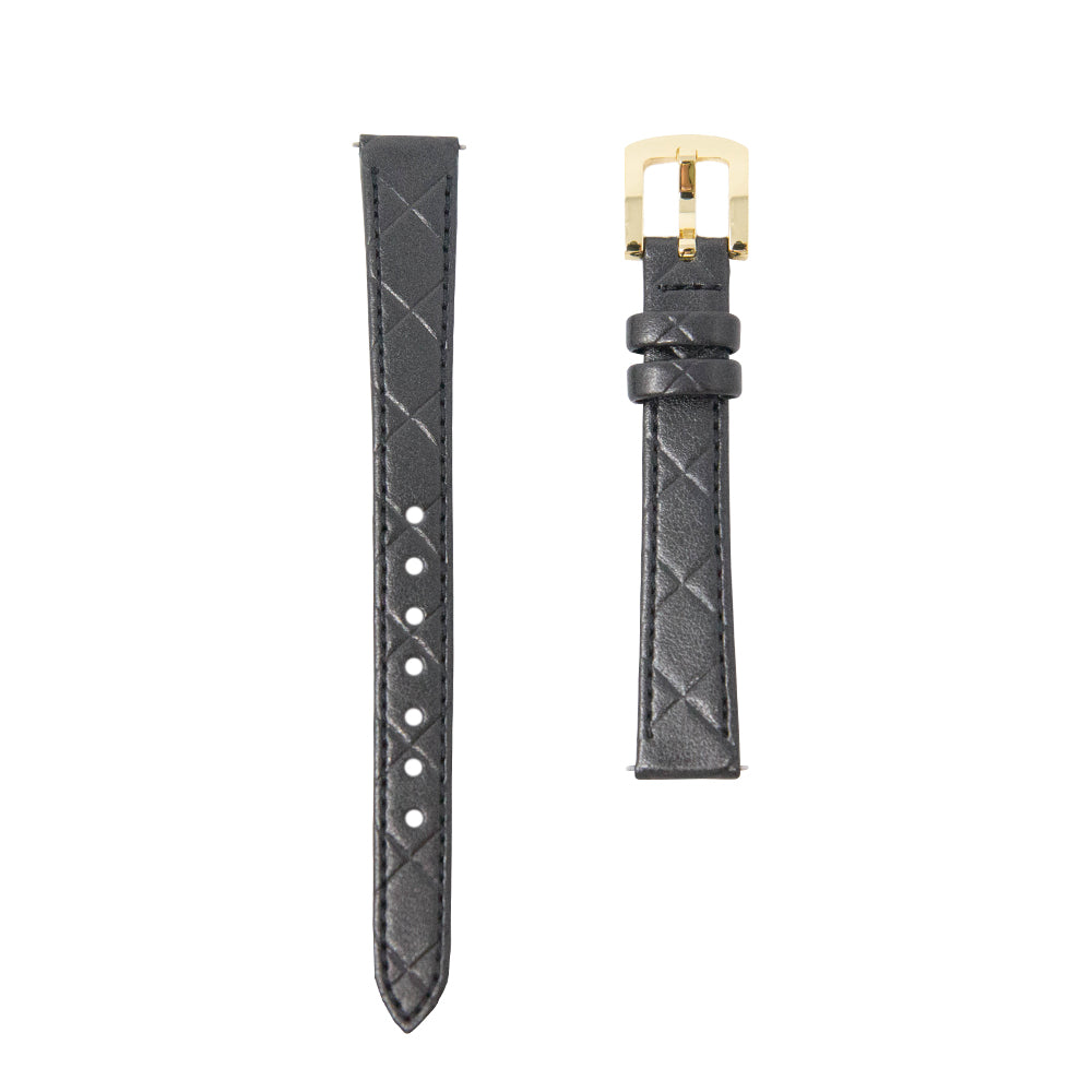 BELT 31MM BLACK×GOLD <キルティングベルト>