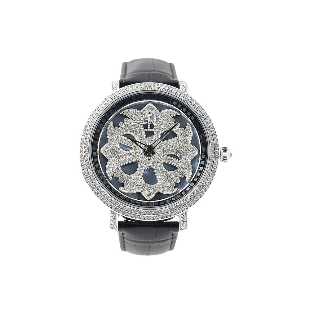 LILY 46MM BLACK x SILVER ＜革ベルト＞230123 – BRILLAMICOメーカー