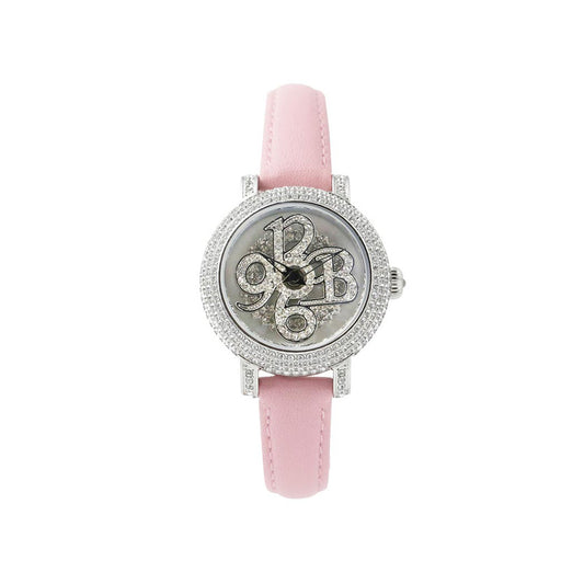 NUMBER 31MM PINK x SILVER<革ベルト>