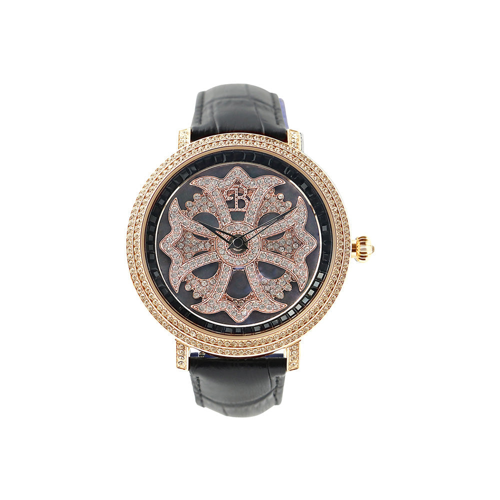 LILY 46MM BLACK x GOLD <革ベルト>230123