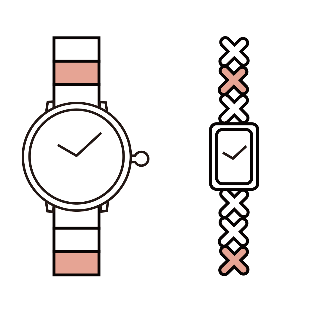 時計 【有償】金属ベルトコマ調整・修理