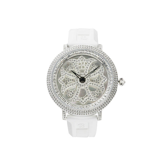 LILY 46MM WHITE×SILVER <シリコンベルト> 20220721