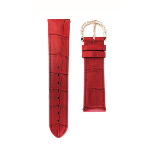 BELT 46MM RED x GOLD <革ベルト>