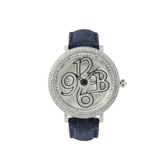 NUMBER 46MM INDIGO BLUE <デニムベルト>