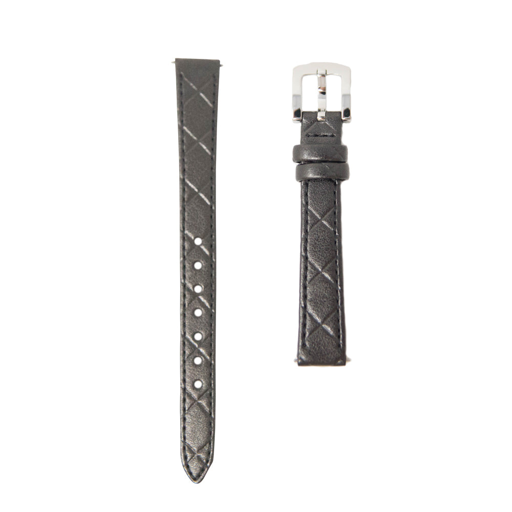 BELT 31MM BLACK×SILVER <キルティングベルト>