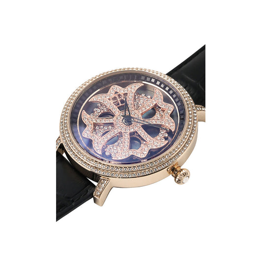 LILY 46MM BLACK x GOLD <革ベルト>230123