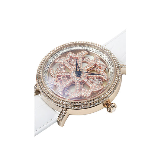 LILY 46MM WHITE x GOLD <革ベルト>