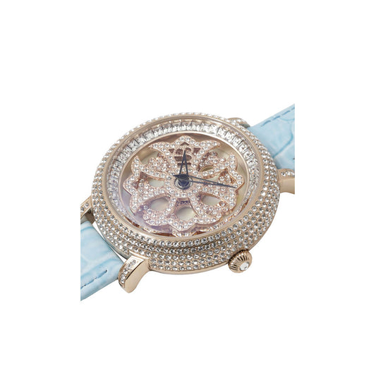 LILY 40MM SKY×GOLD <革ベルト>