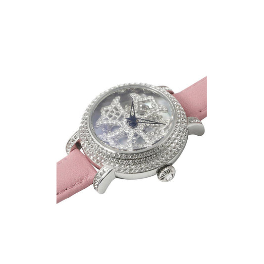 LILY 31MM PINK x SILVER<革ベルト>