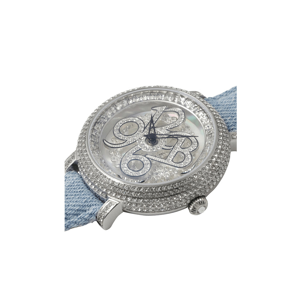 NUMBER 40MM LIGHT BLUE <デニムベルト>