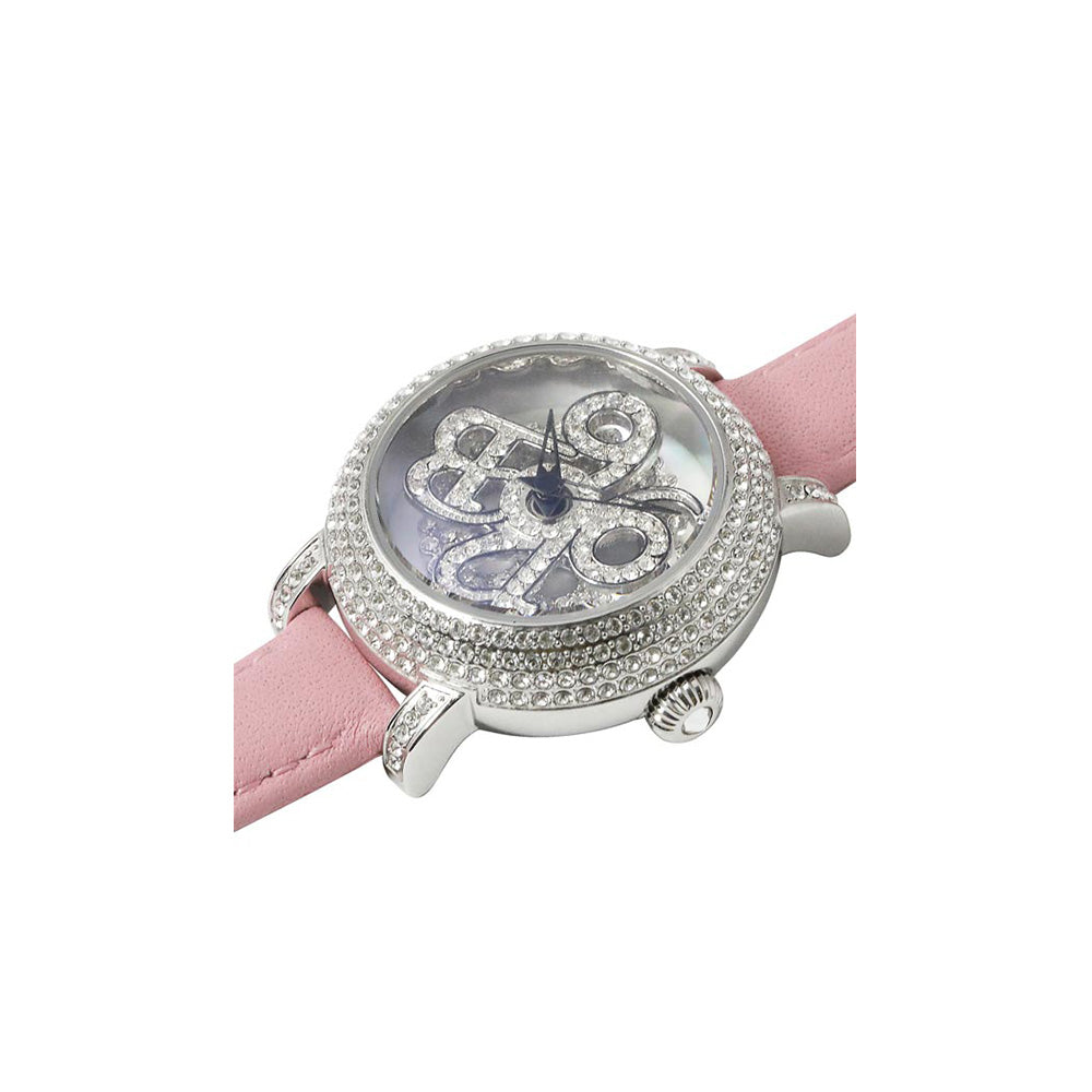 NUMBER 31MM PINK x SILVER<革ベルト>220531005