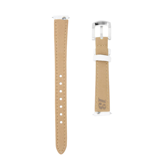 BELT 31MM WHITE×SILVER <キルティングベルト>