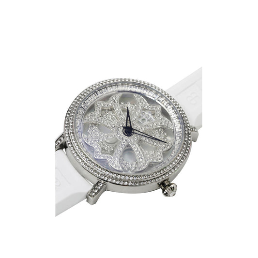 LILY 46MM WHITE×SILVER <シリコンベルト>