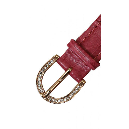 BELT 40MM PINK x GOLD <革ベルト>