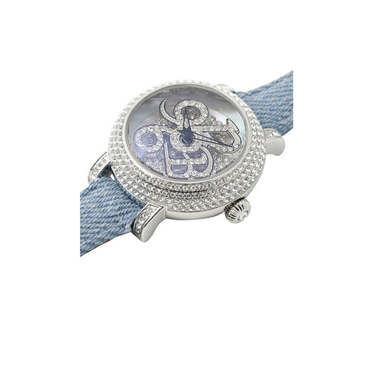 NUMBER 31MM LIGHT BLUE <デニムベルト>