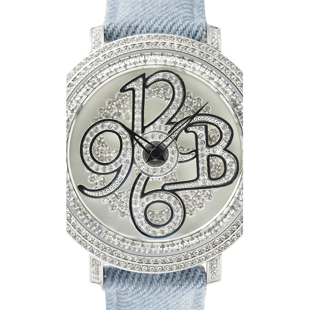NUMBER 46MM LIGHT BLUE <デニムベルト>
