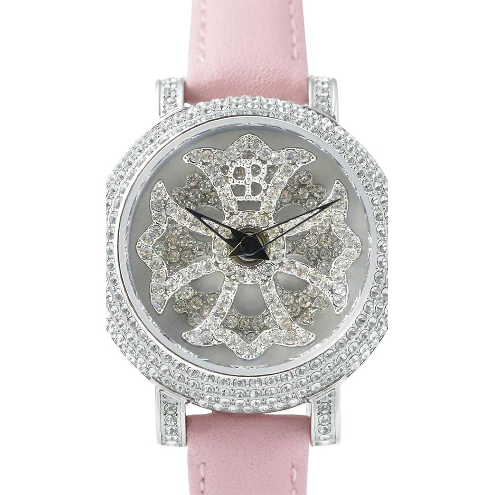 LILY 31MM PINK x SILVER<革ベルト>
