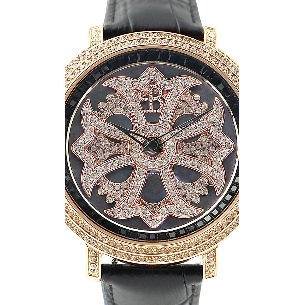 LILY 46MM BLACK x GOLD <革ベルト>230123