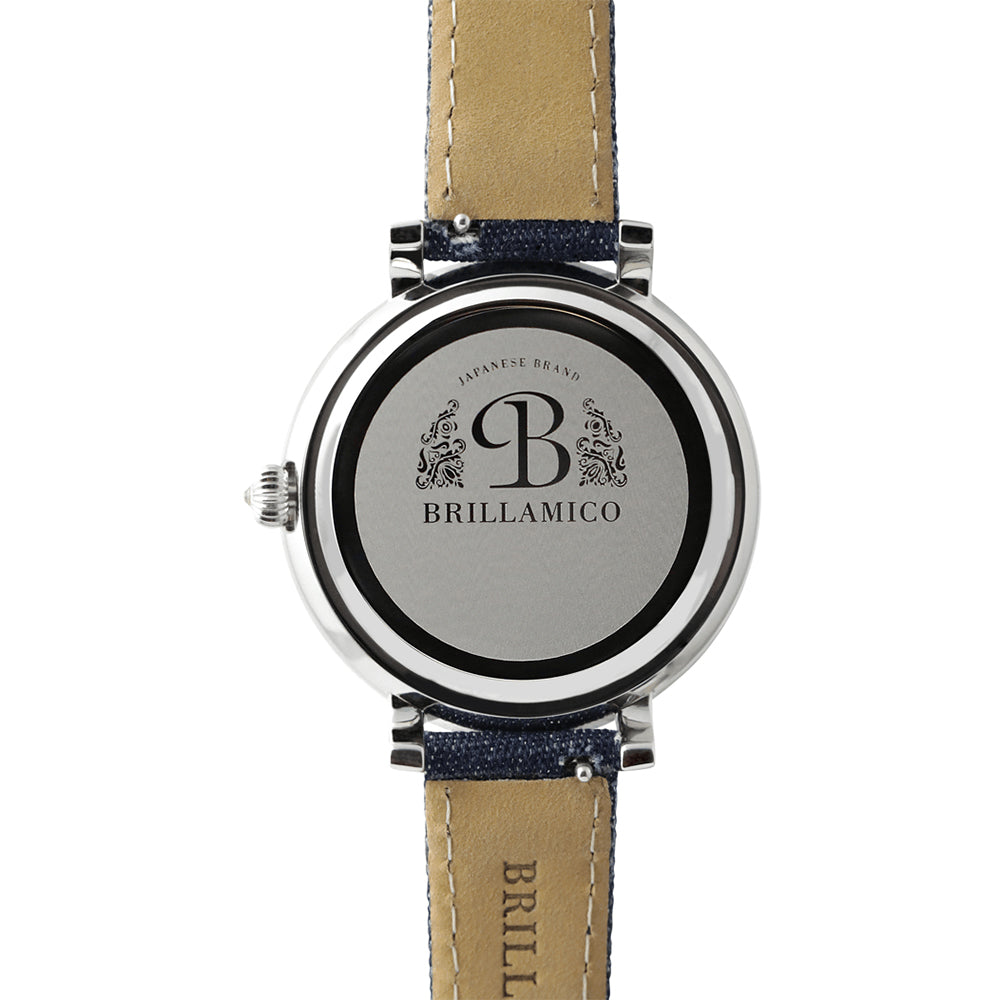 NUMBER 40MM INDIGO BLUE<デニムベルト>