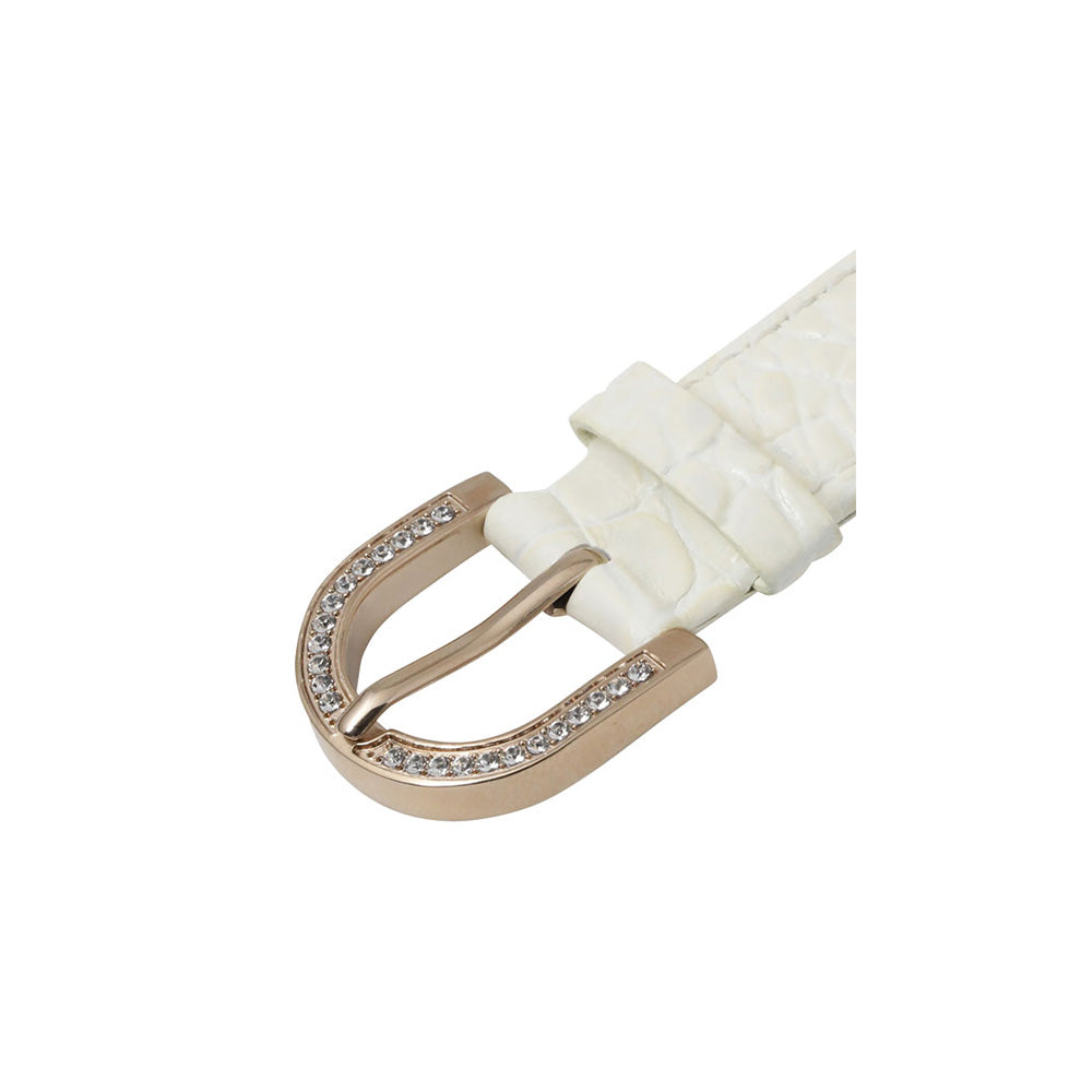 LILY 40MM IVORY×GOLD <革ベルト>