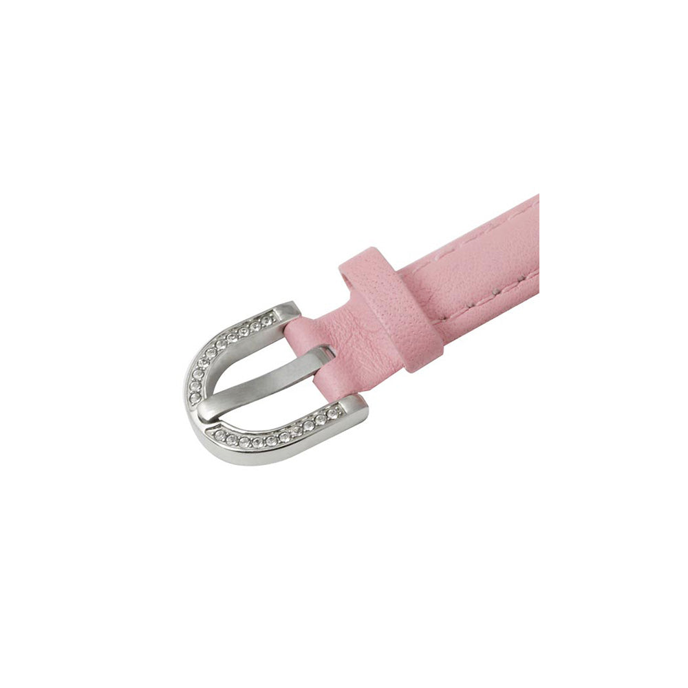 LILY 31MM PINK x SILVER<革ベルト>