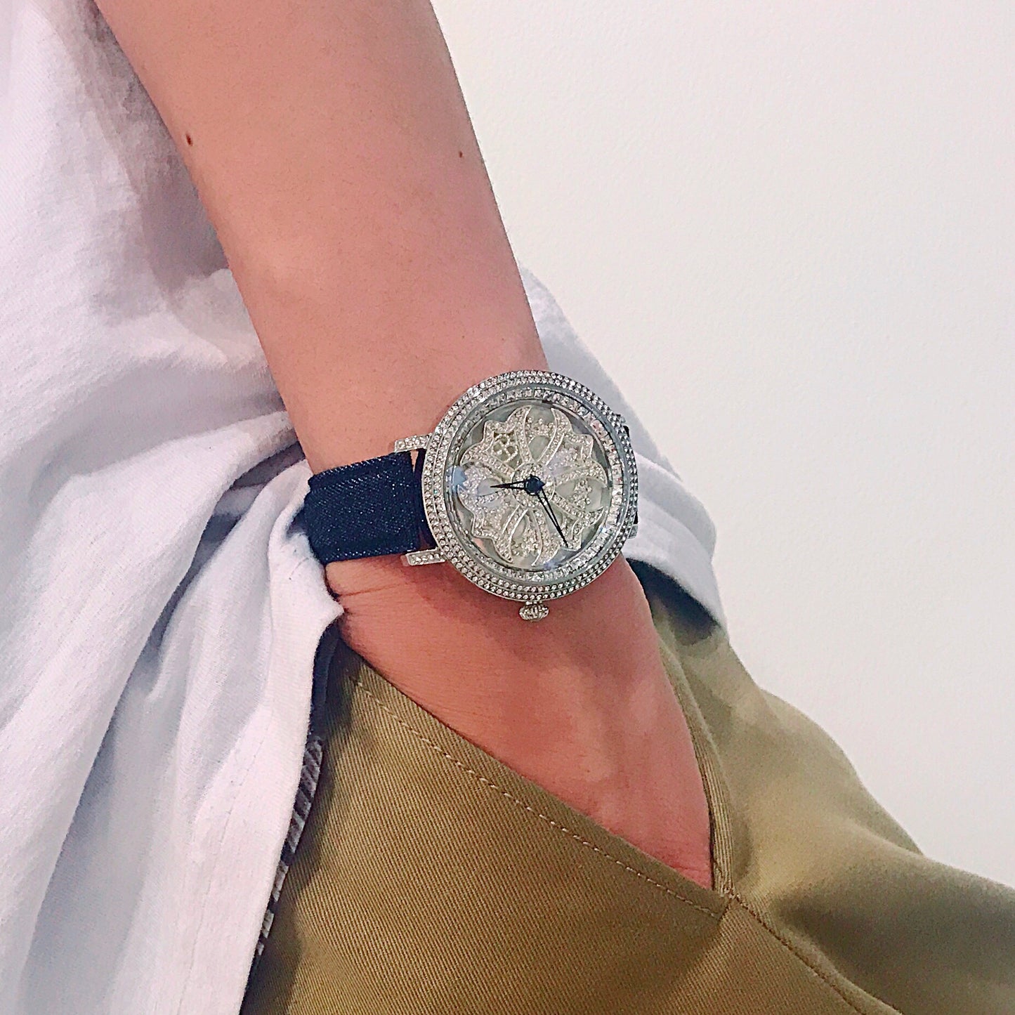 LILY 46MM INDIGO BLUE <デニムベルト>