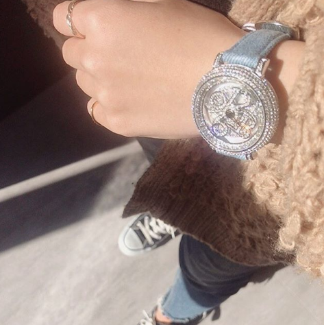 NUMBER 40MM LIGHT BLUE <デニムベルト>