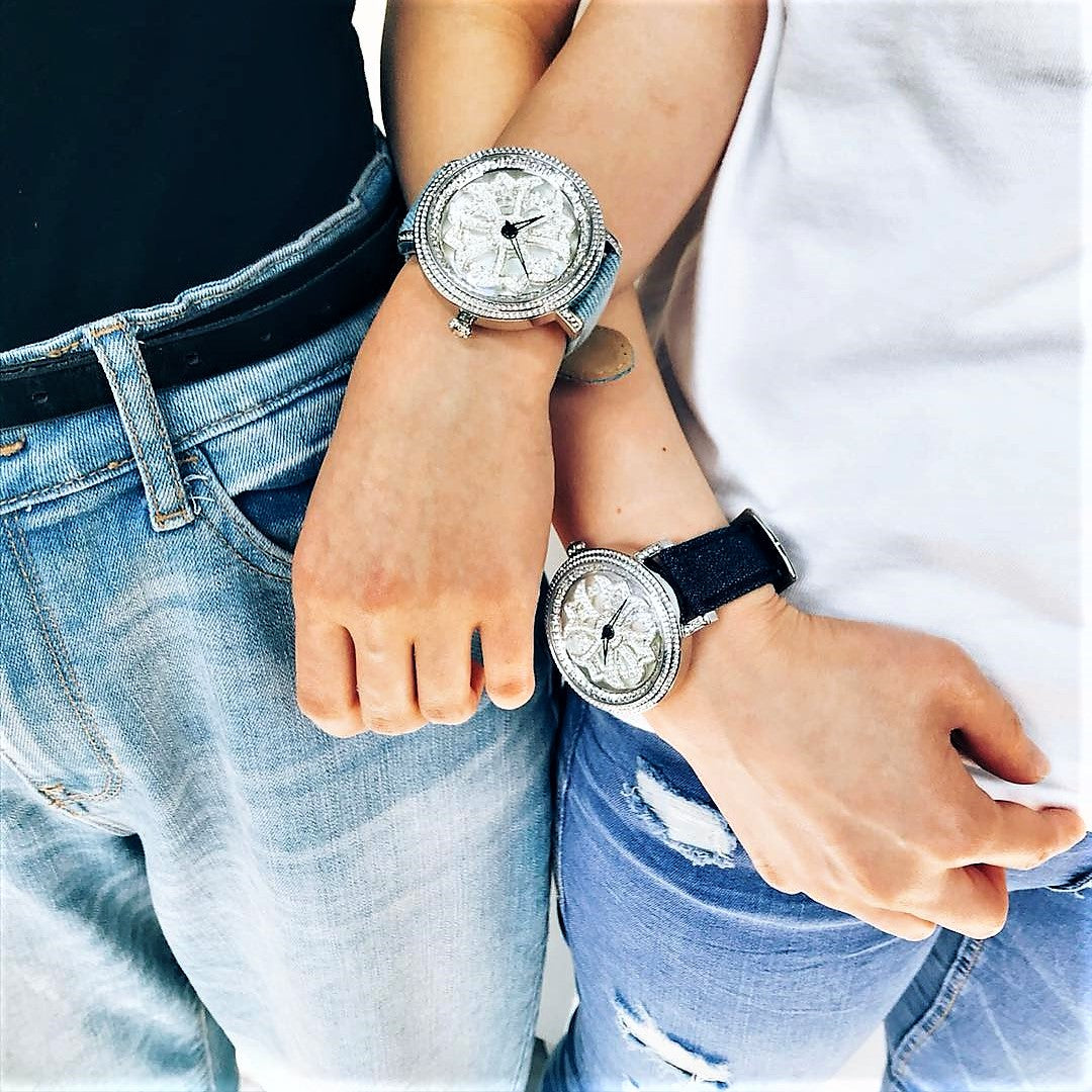 LILY 46MM LIGHT BLUE <デニムベルト>