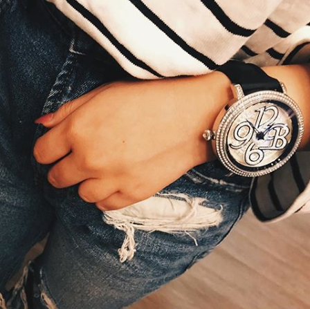 NUMBER 46MM BLACK×SILVER <シリコンベルト>