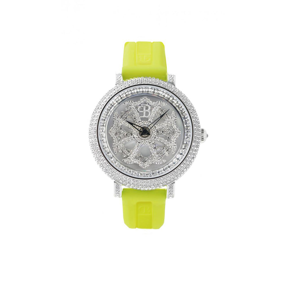 LILY 40MM FRESH YELLOW×SILVER ＜シリコンベルト＞ – BRILLAMICO